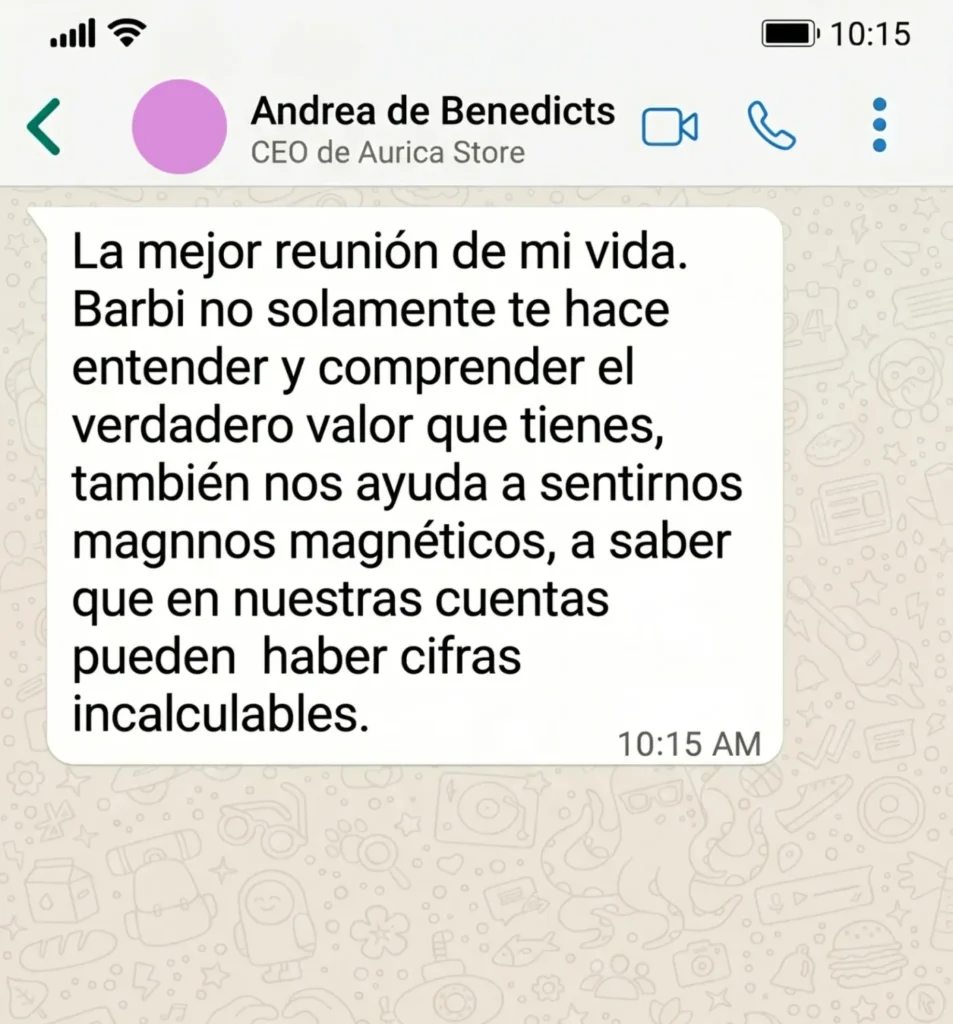 Testimonio de alumna del Club de Empresarias