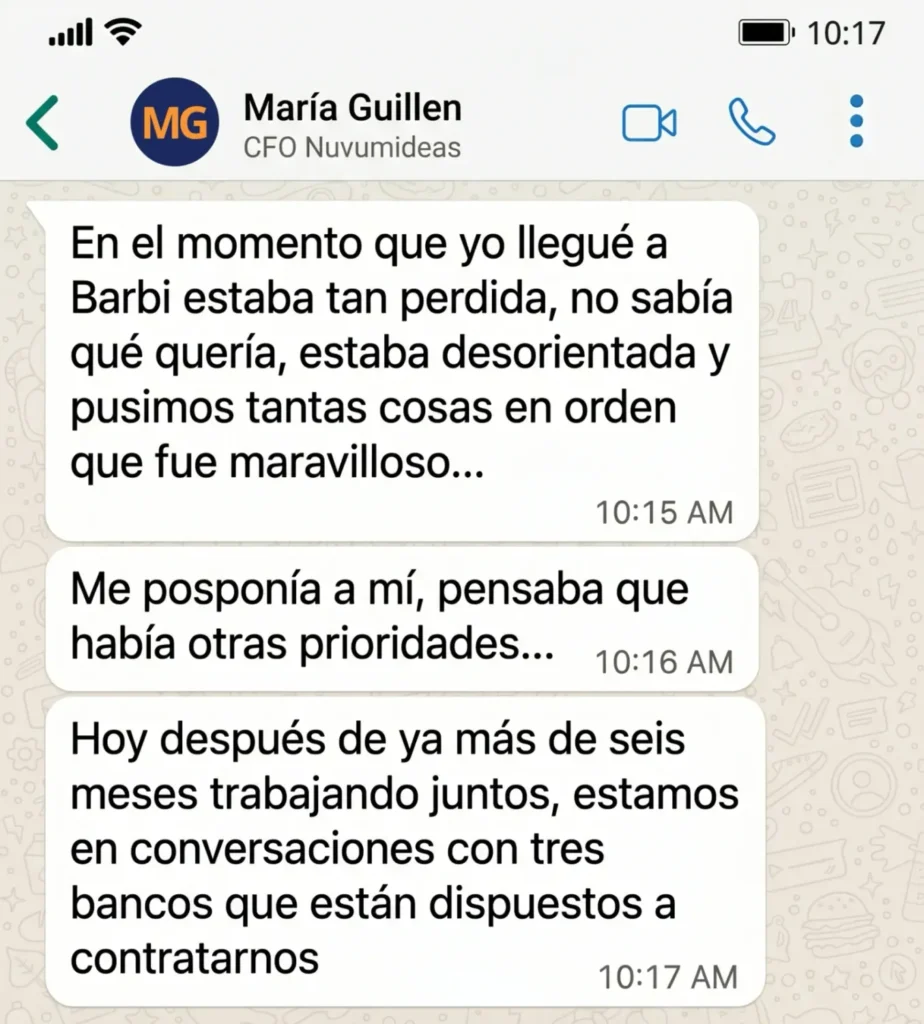 Testimonio de alumna del Club de Empresarias