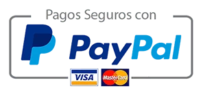 Pago seguro con PayPal y tarjetas