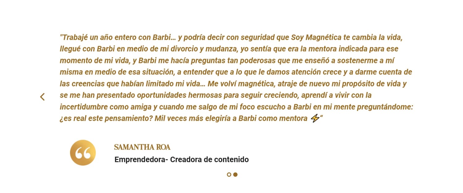 Testimonio de alumna de Mentoría Magnética