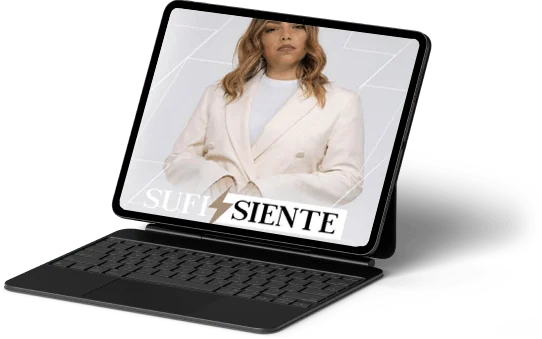 Mockup del curso Sufi Siente de Barbi Rodríguez